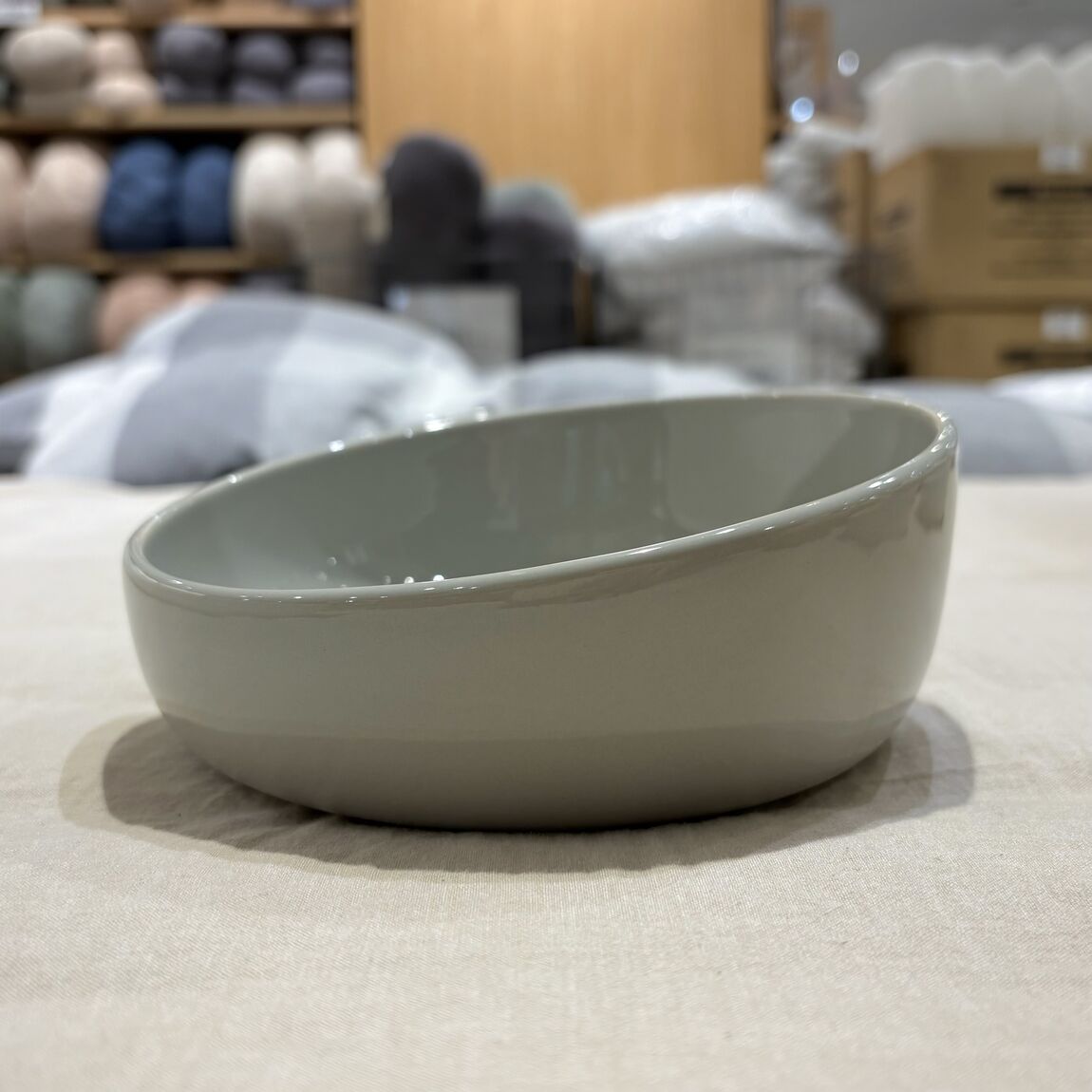 磁器　ペット用フードボウル