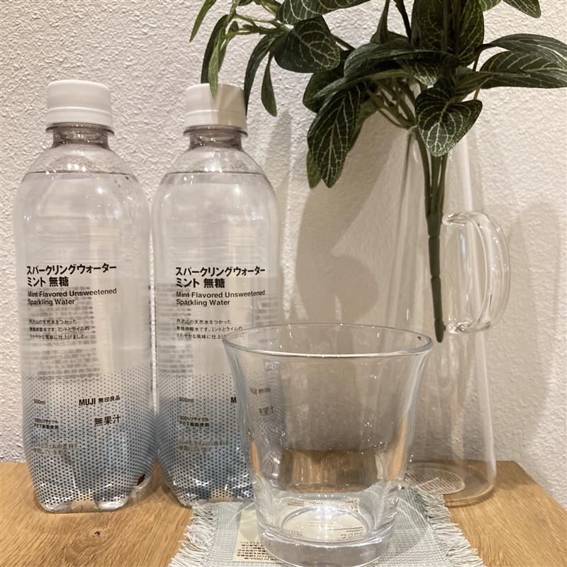 スパークリングウォーター　ミント