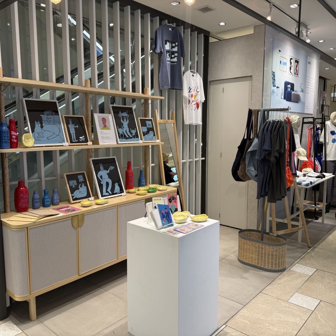 【IDÉE新宿店】本日より開催！IDÉE T-shirt pop up "Life in ArTee"​ _aM3lM1