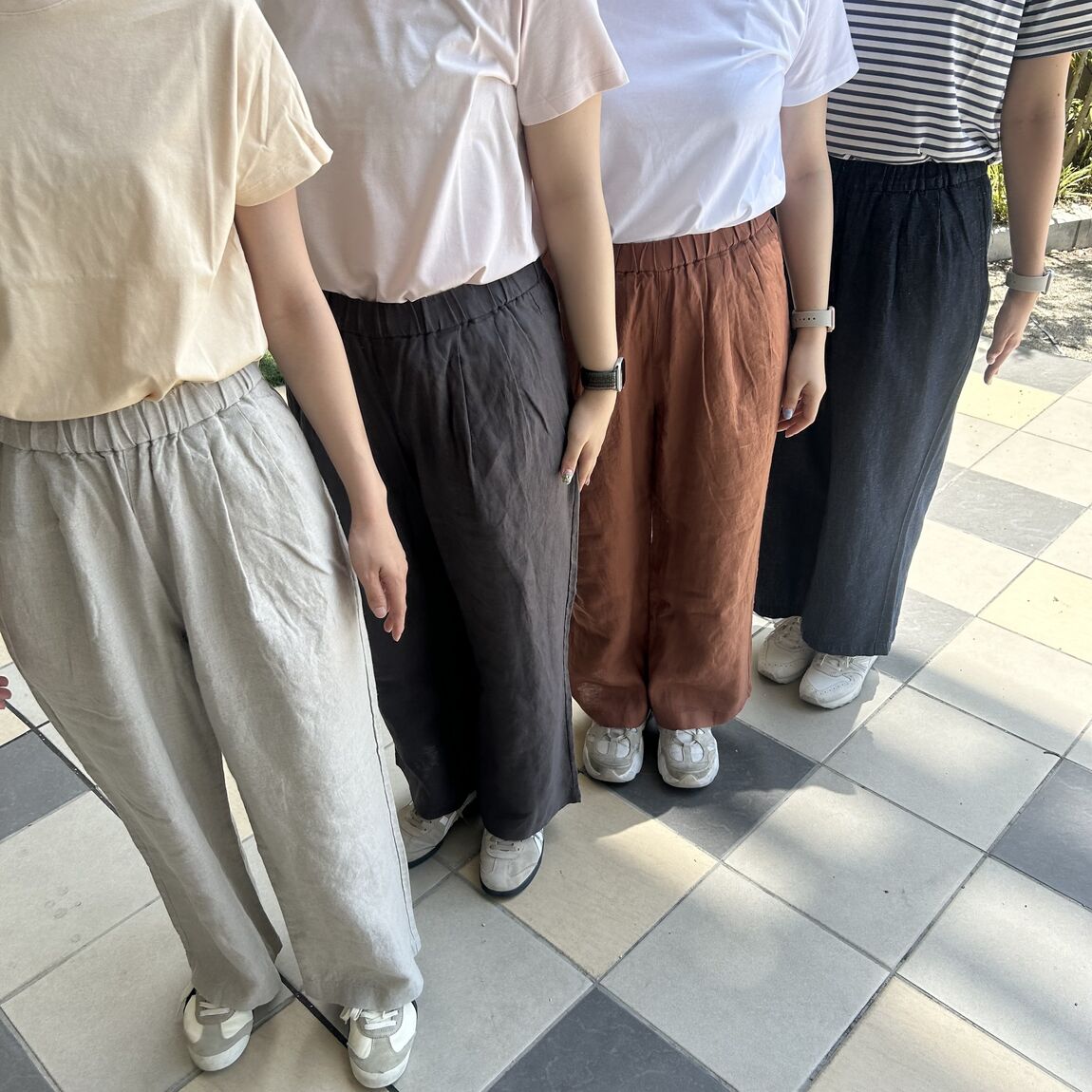 【イオンモール広島府中】身長 157cm 163cm 153cm 165cm