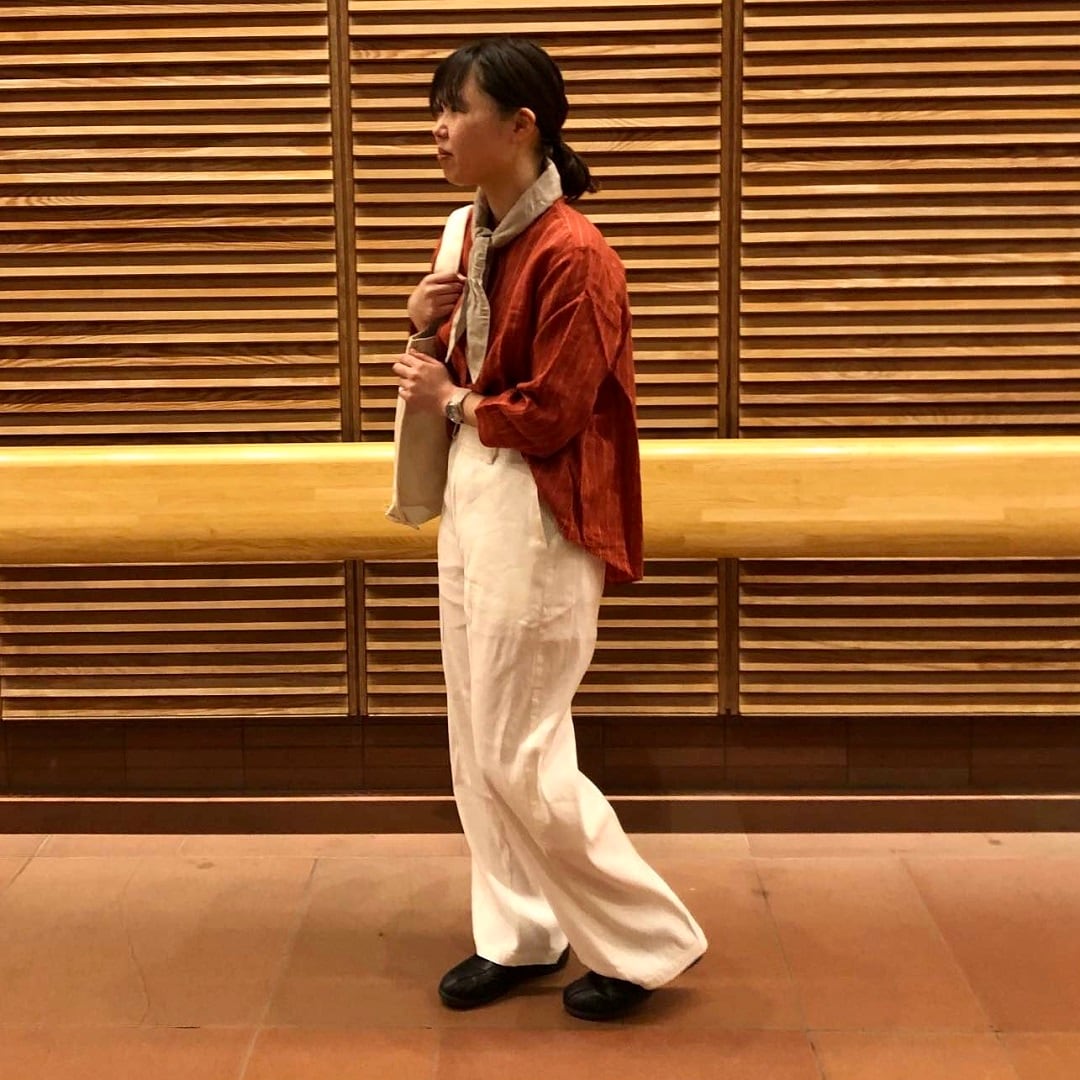 横