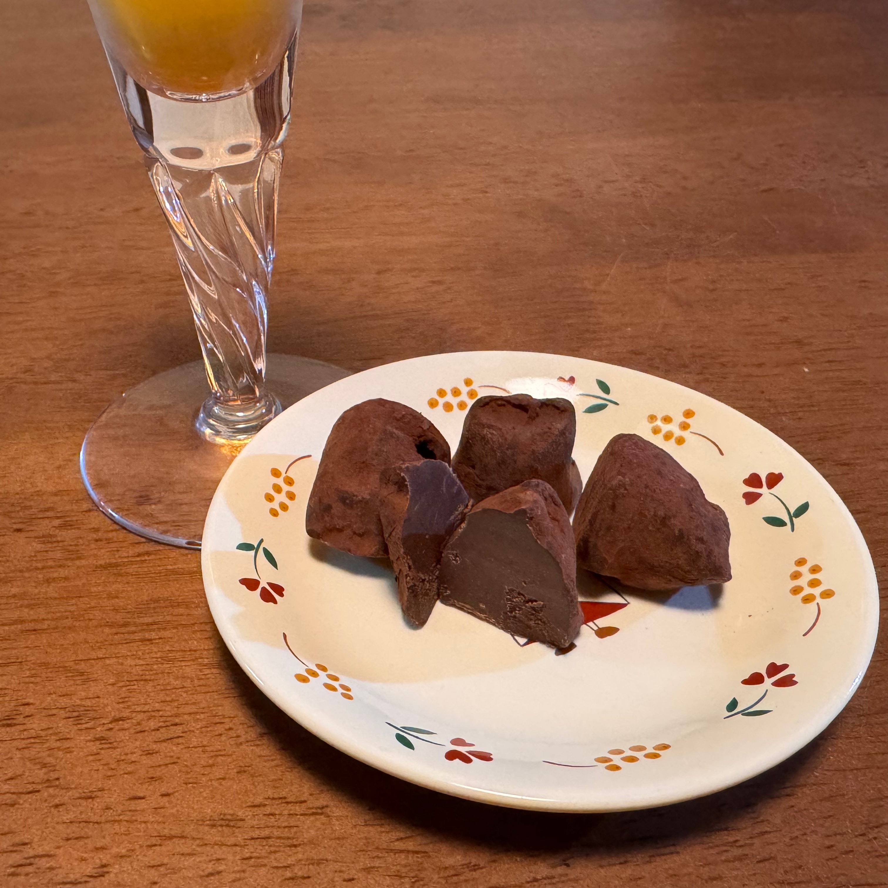 カカオトリュフ　マール・ド・シャンパーニュ