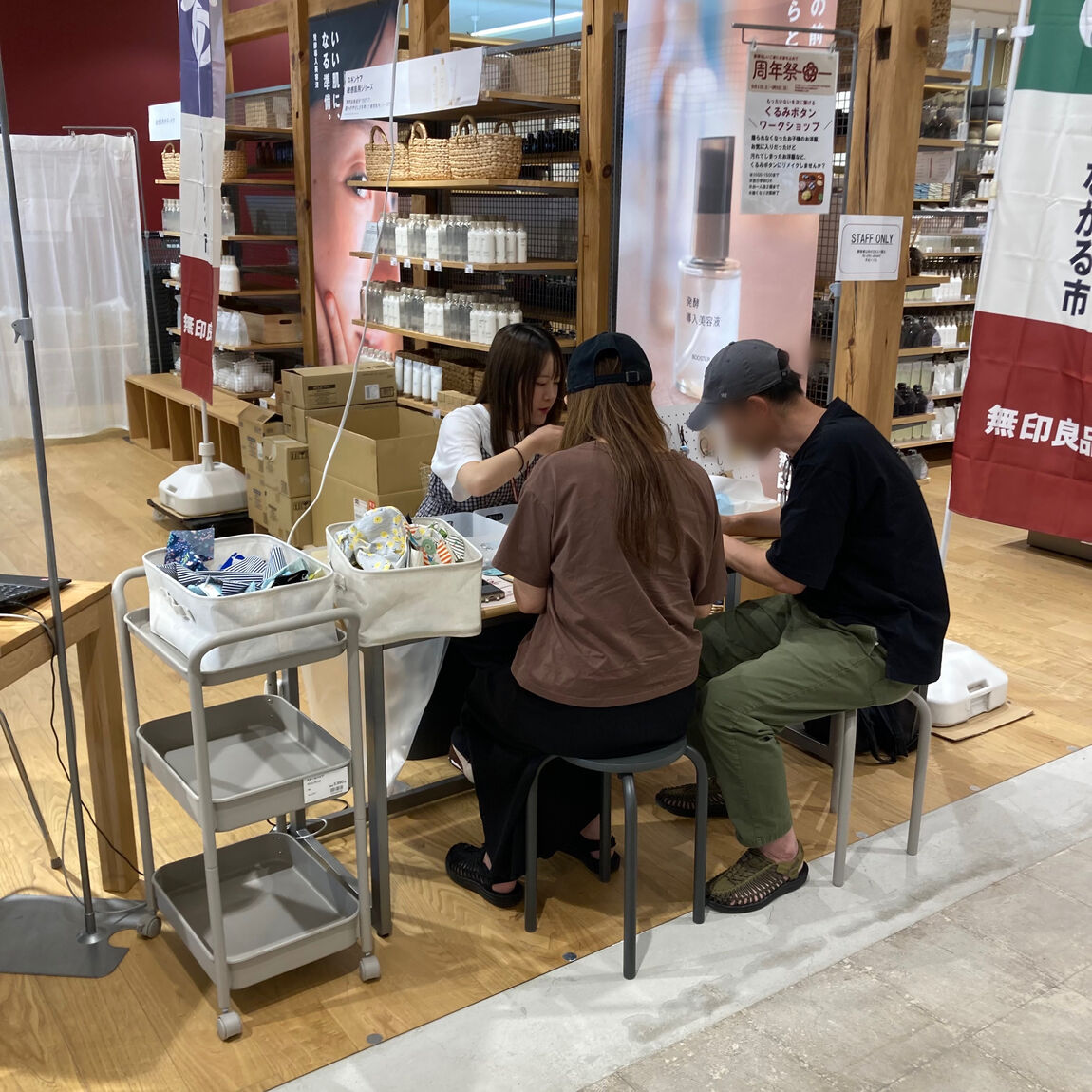 【ヨークベニマル小牛田】つながる市2日目_ad2b8Y