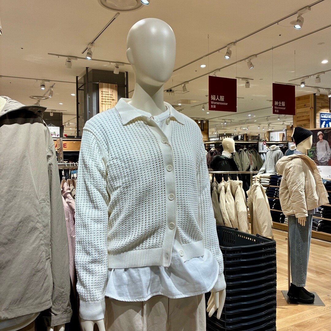 【ららぽーと堺】洗濯機で洗える！メッシュニット商品のご紹介