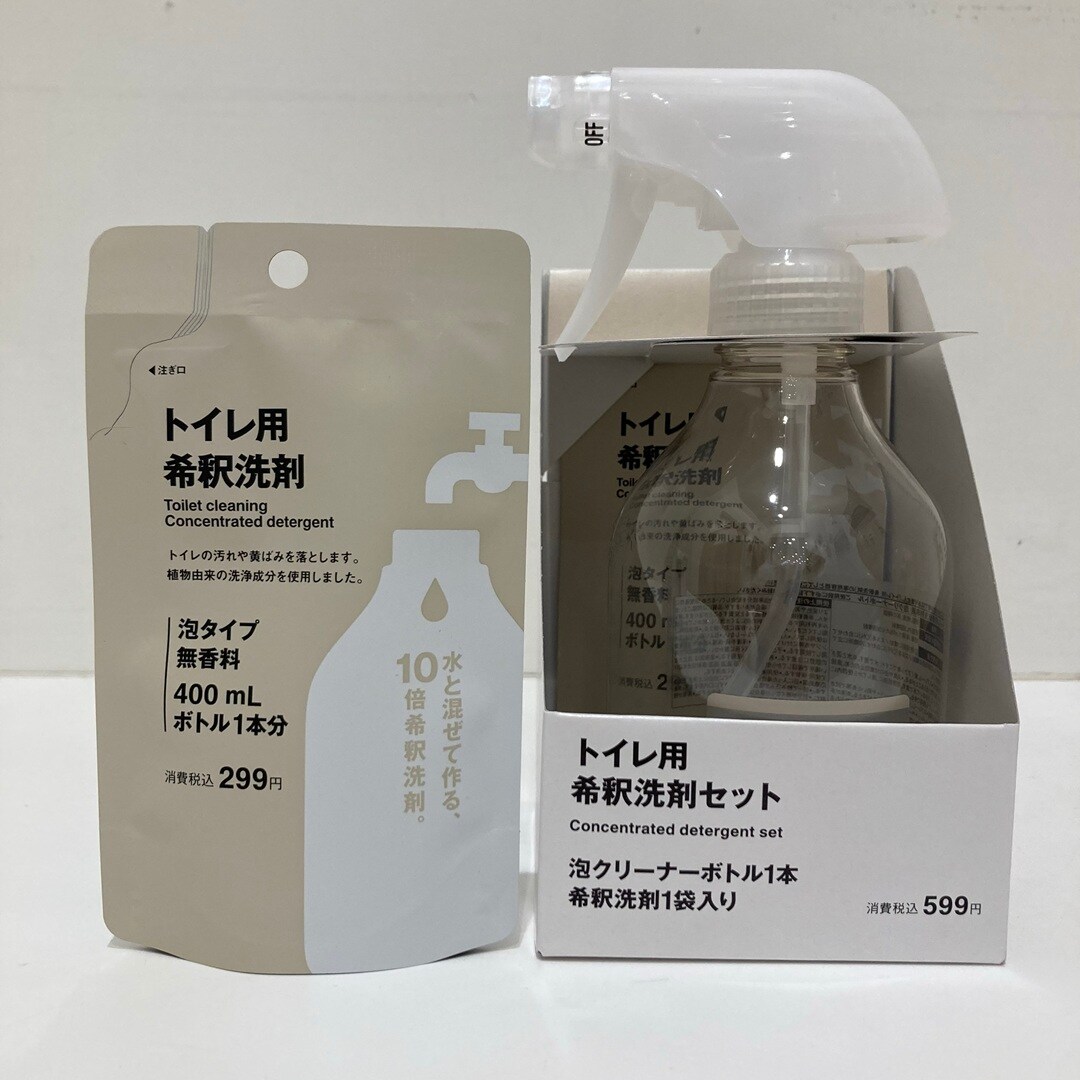 【テラスウォーク一宮】トイレ用 希釈洗剤