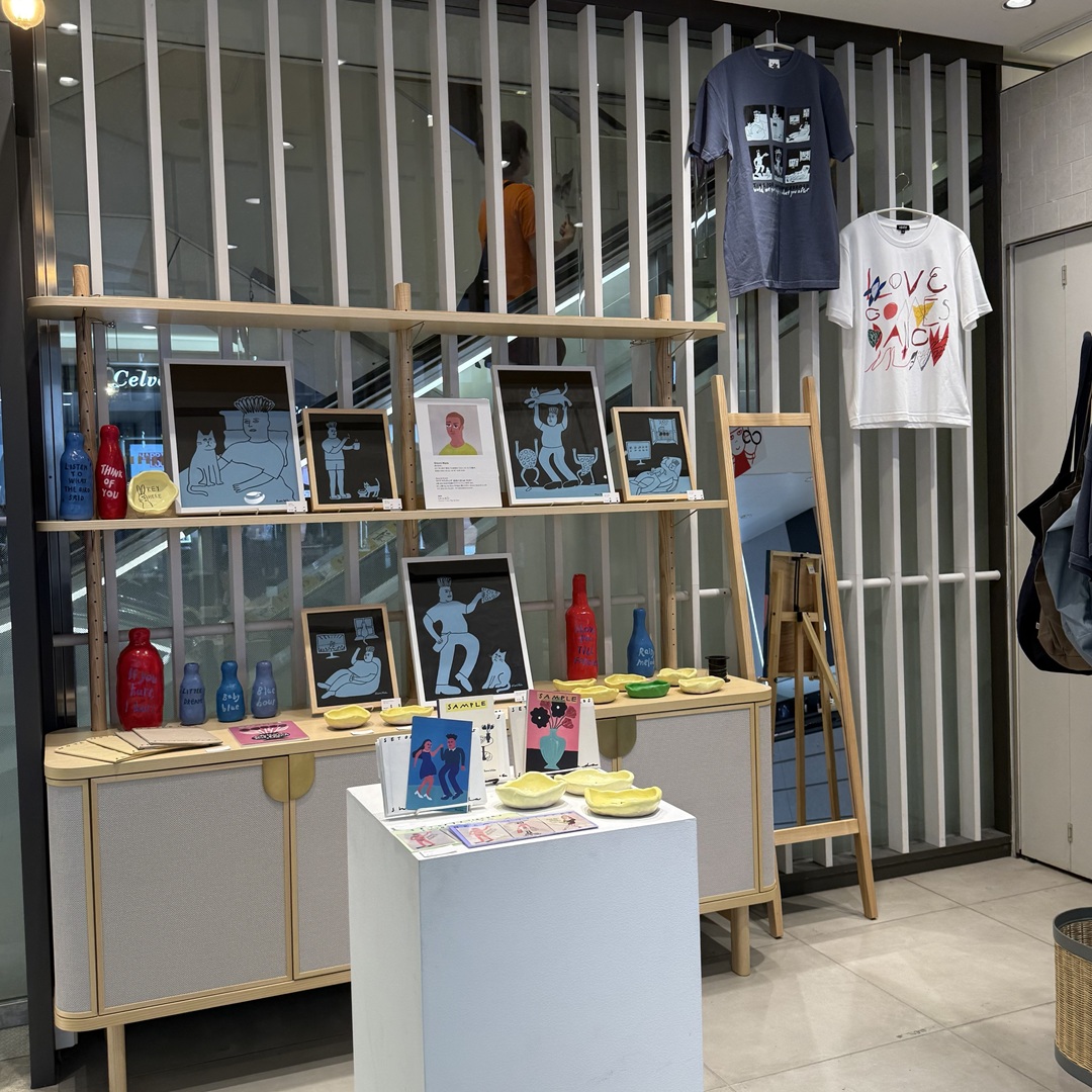 【IDÉE新宿店】本日より開催！IDÉE T-shirt pop up "Life in ArTee"​ _D1JZew