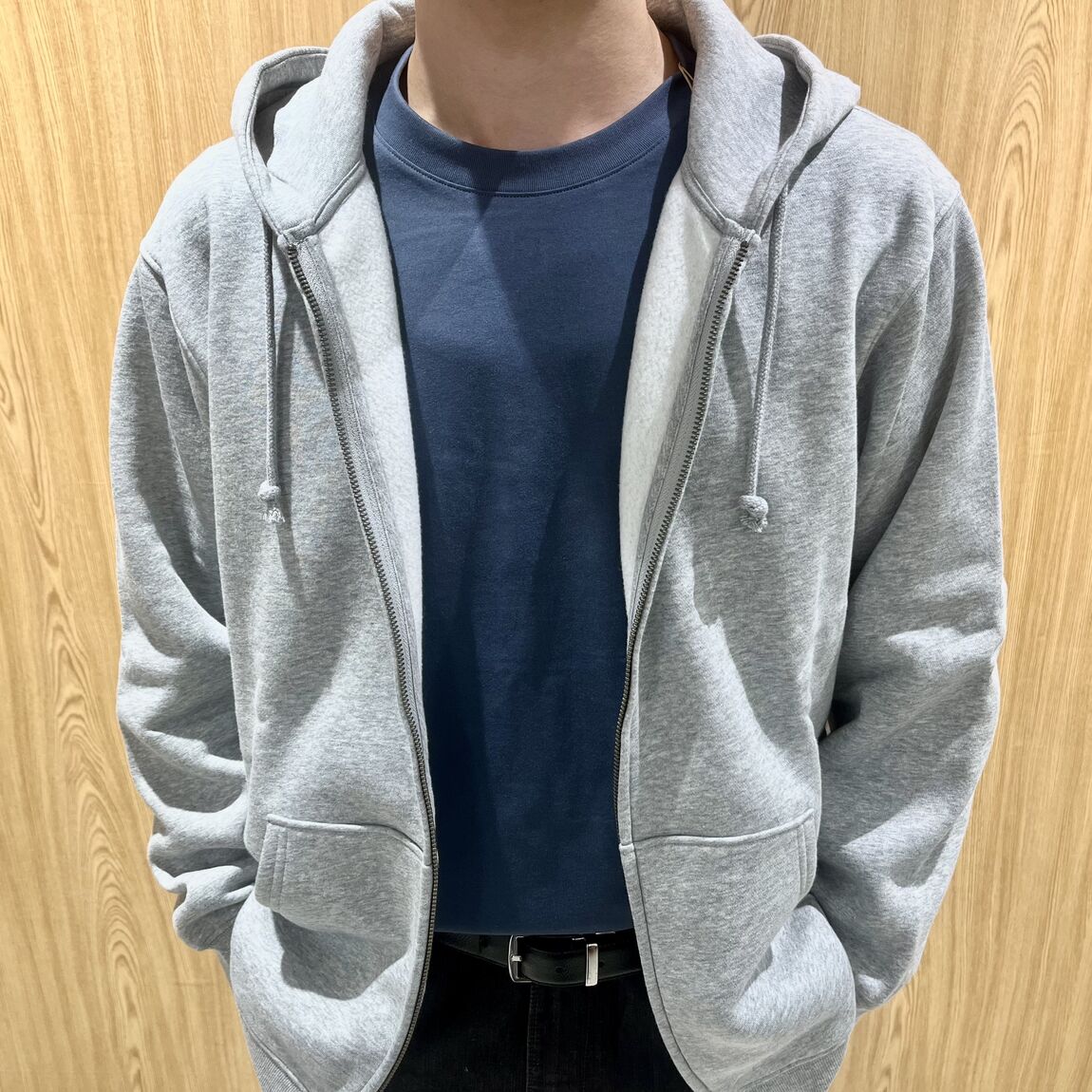 紳士　パーカー　アップ