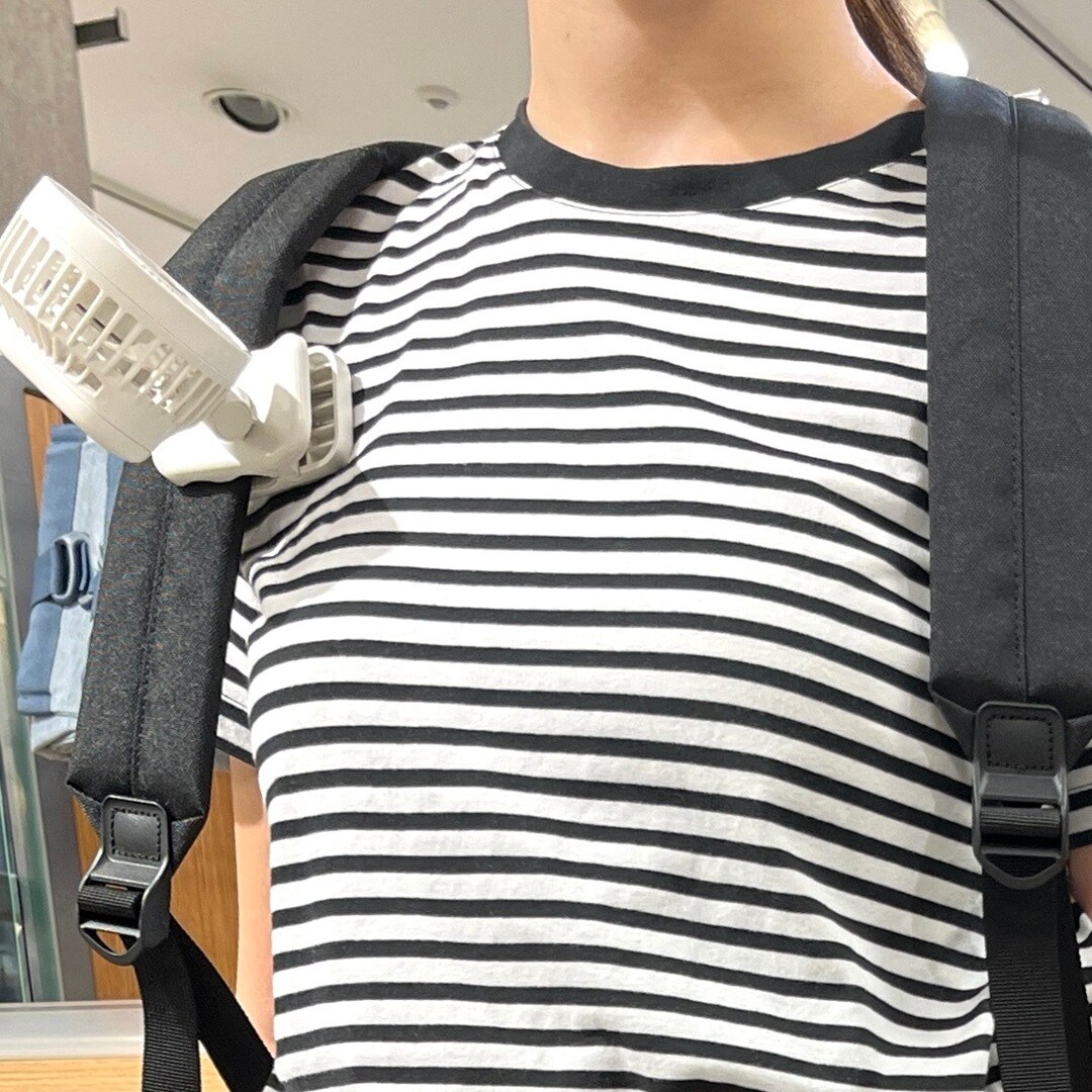 【本厚木ミロード】ハンディファンで、心地よい風と夏を過ごしませんか。_5WwVOp