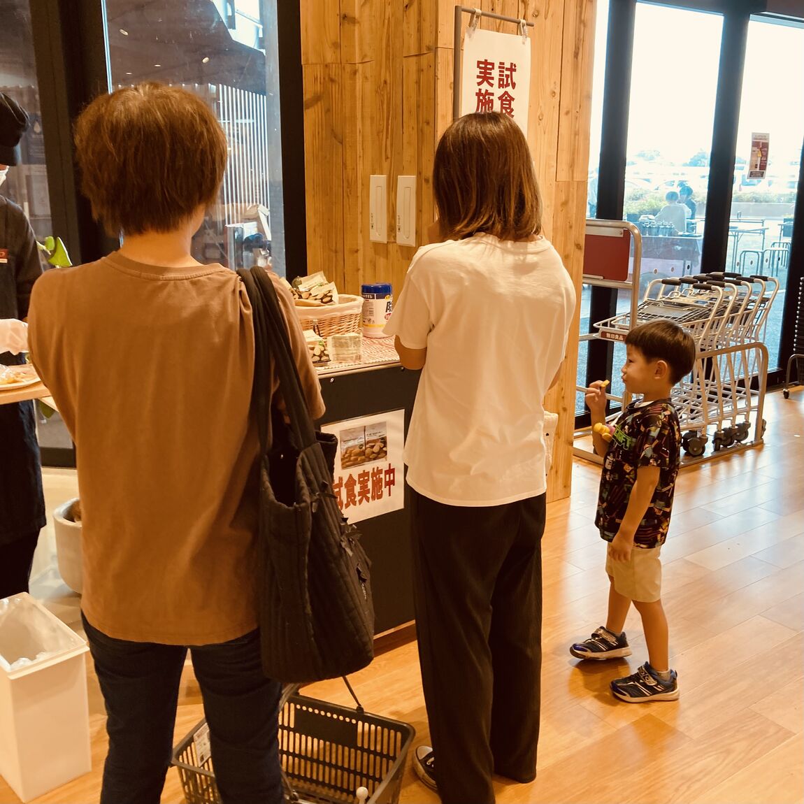 【イオンタウン旭】「ほめられかぼちゃのクッキー」と「さつまいものクッキー」の試食会ありがとうございました。_X4DYSH