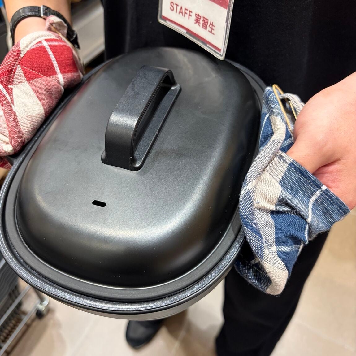 【イオンモール土浦】電子レンジで「焼く・蒸し焼き・炊く・煮る」頼れるグリルプレートの紹介_8eZfvx
