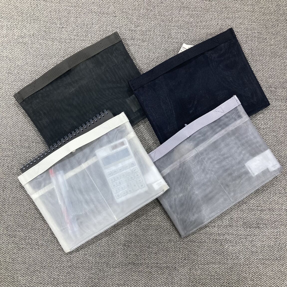 ナイロンメッシュバッグインバッグ A5サイズ用の写真