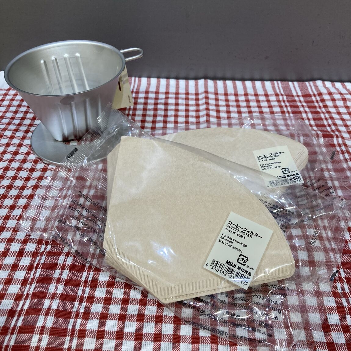 コーヒーフィルターの写真