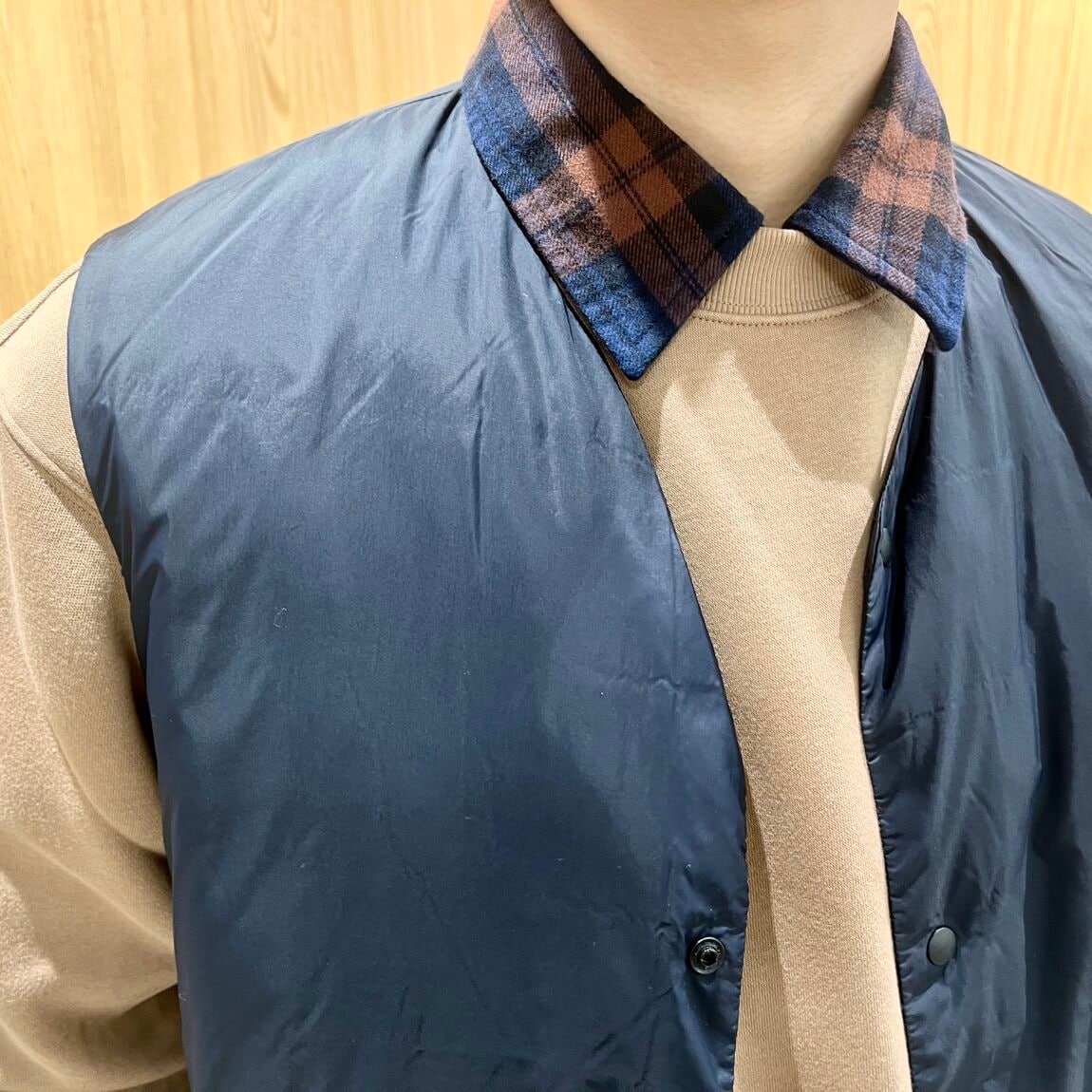 紳士　トップスアップ