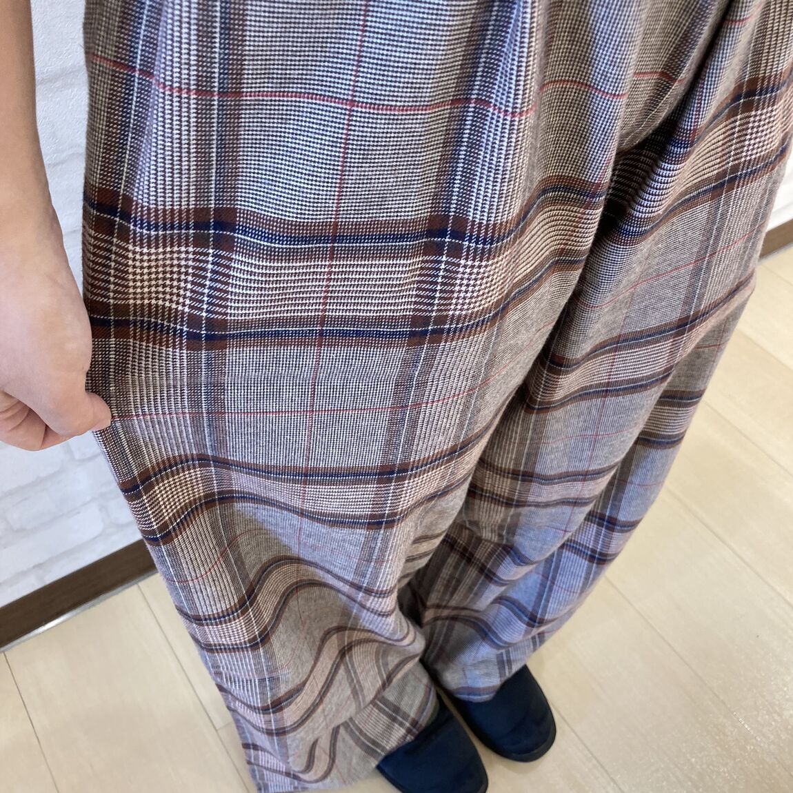 【泉中央セルバ】フランネル　ルームロングパンツ