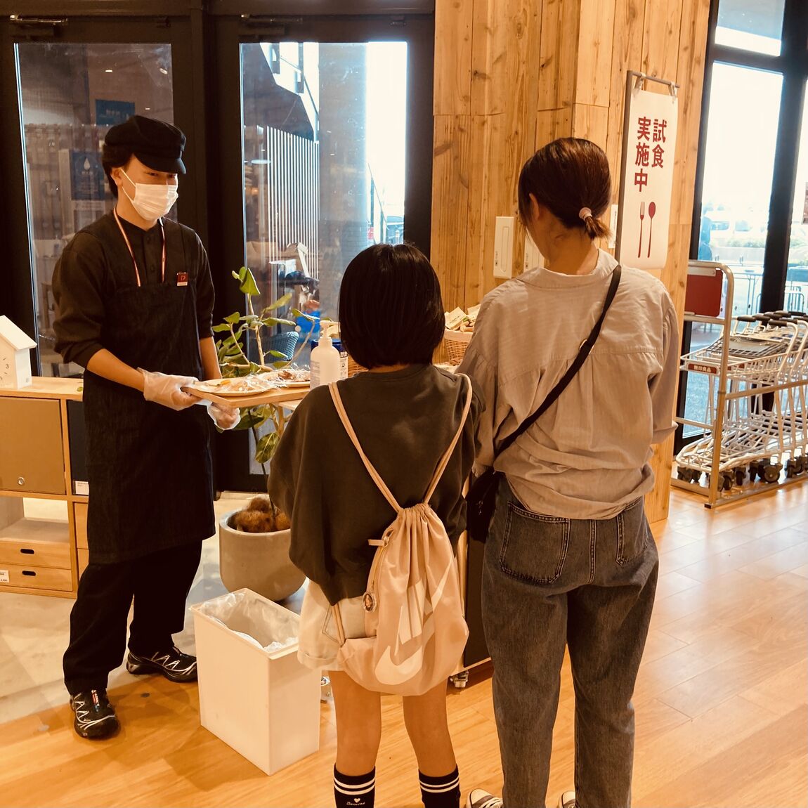 【イオンタウン旭】「ほめられかぼちゃのクッキー」と「さつまいものクッキー」の試食会ありがとうございました。_Nkq9Or