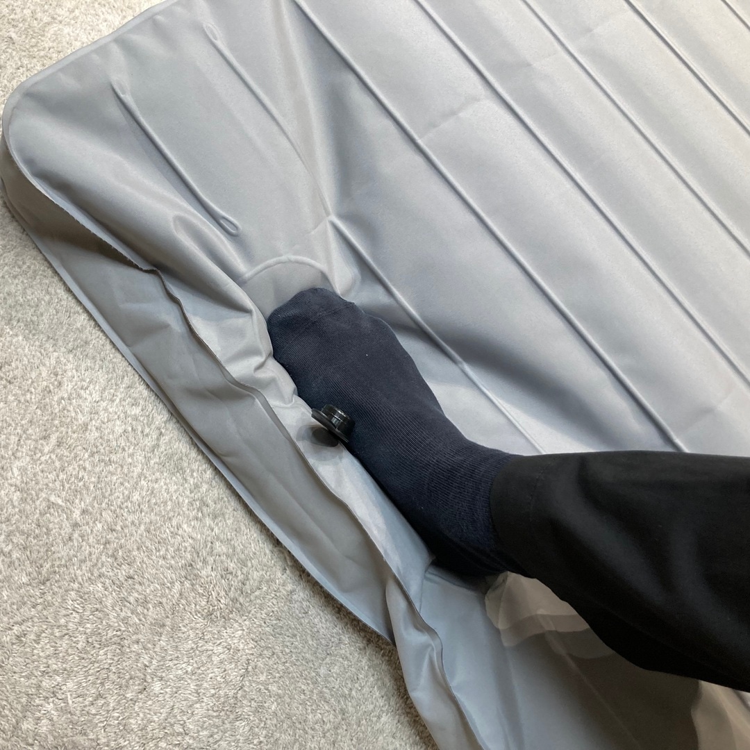 【近鉄あべのハルカス】急な来客や車中泊にも　コンパクトにたためる「空気でできたマットレス」_Fny5dz