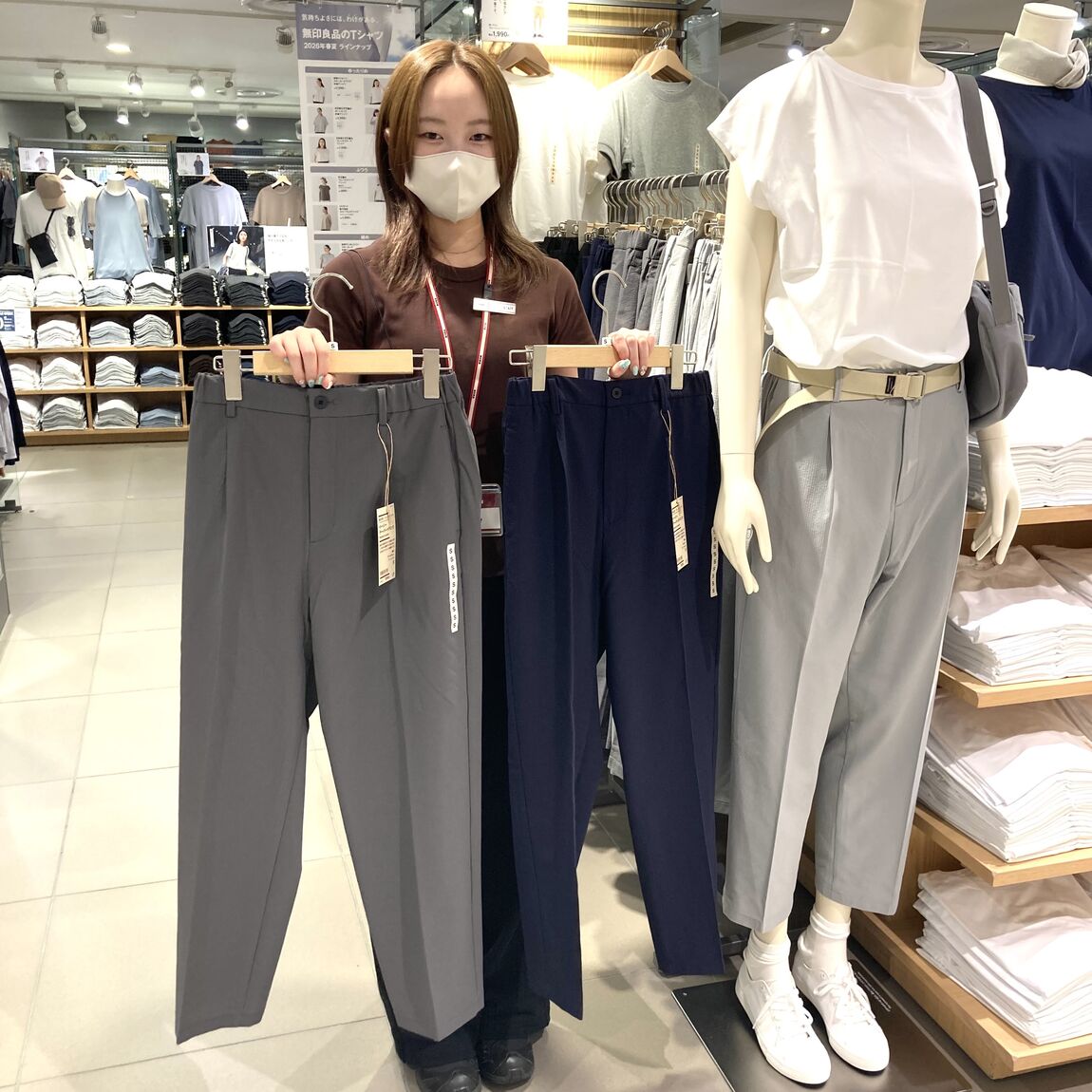 婦人イージーパンツ