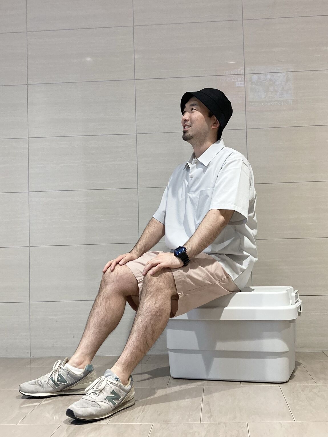 キャンプコーデと頑丈ボックス