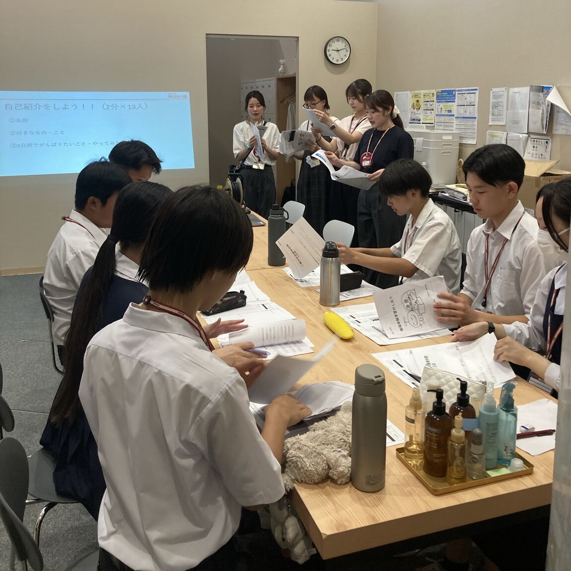 【無印良品　イオンモール広島府中】　広島市立二葉中学校職場体験　～第1弾～