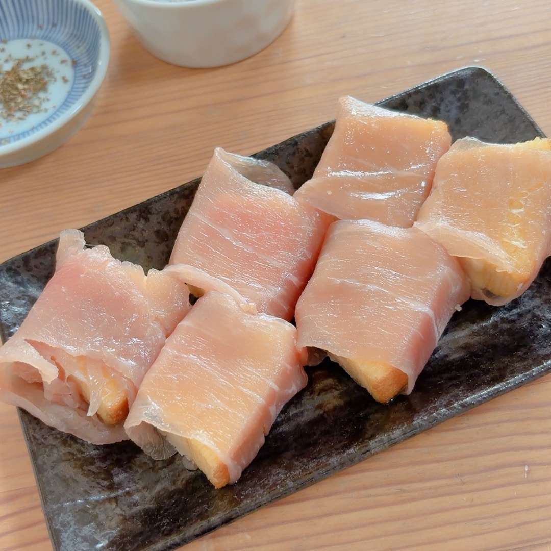【イオンCS静岡】オリーブ塩バウムで作るかんたんおつまみ【みんなでつくるバウム2026アレンジレシピ】_k7ta8N