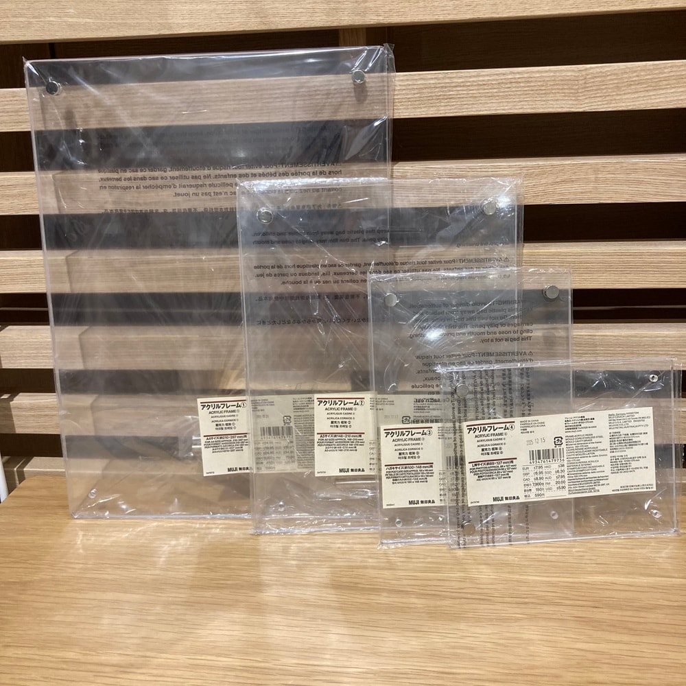 【ららぽーと堺】思い出を気軽に飾るアクリルフレーム