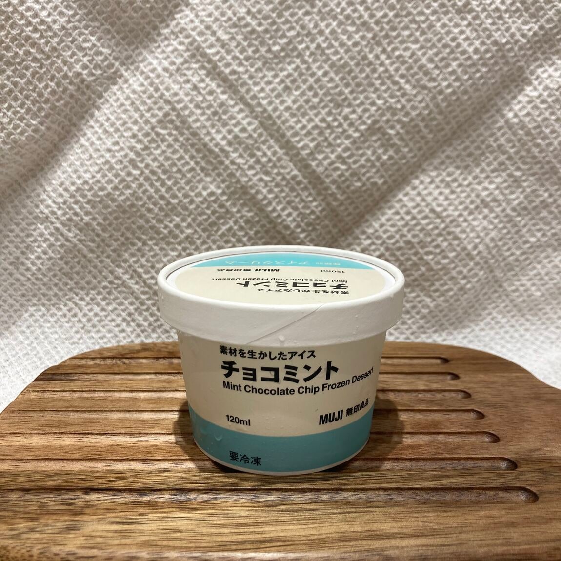 チョコミントアイス