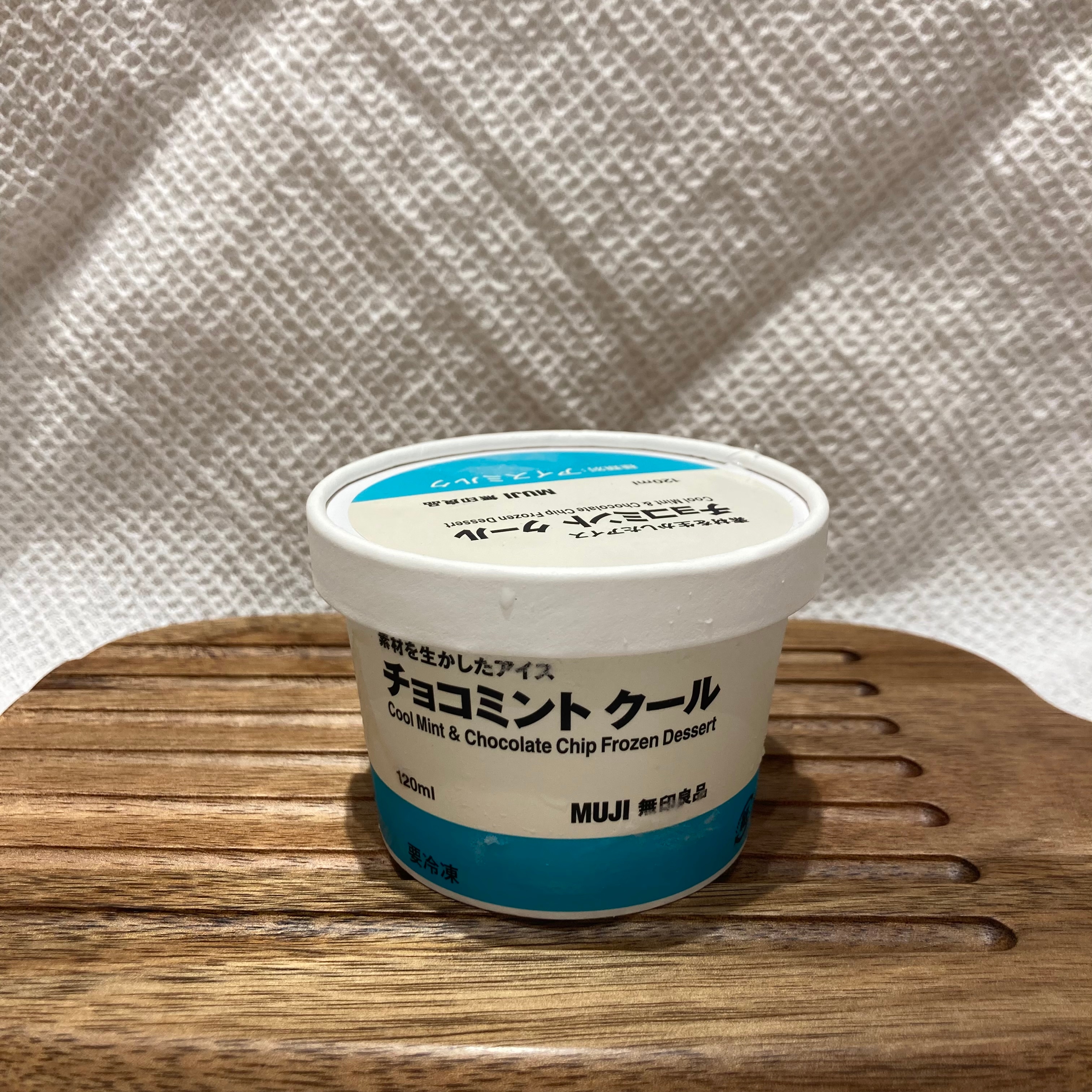 チョコミントアイス