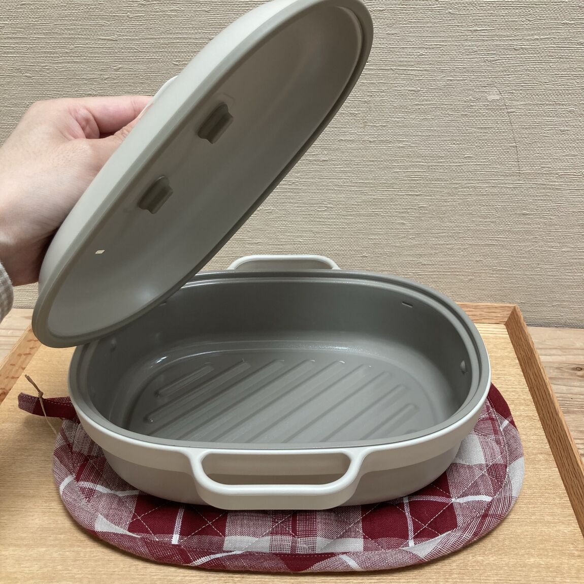 【東急百貨店日吉店】　レンジで簡単調理！！　グリルプレート_qoixL9