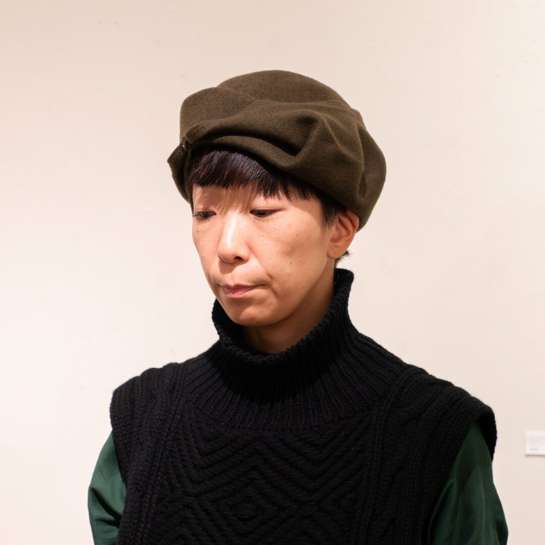 アレンジが楽しいchisakiの帽子