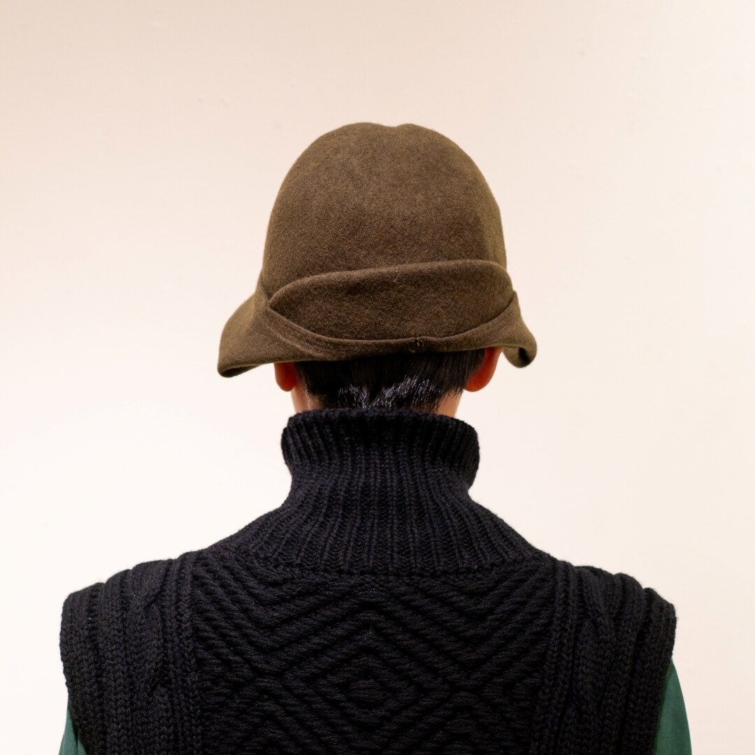 アレンジが楽しいchisakiの帽子