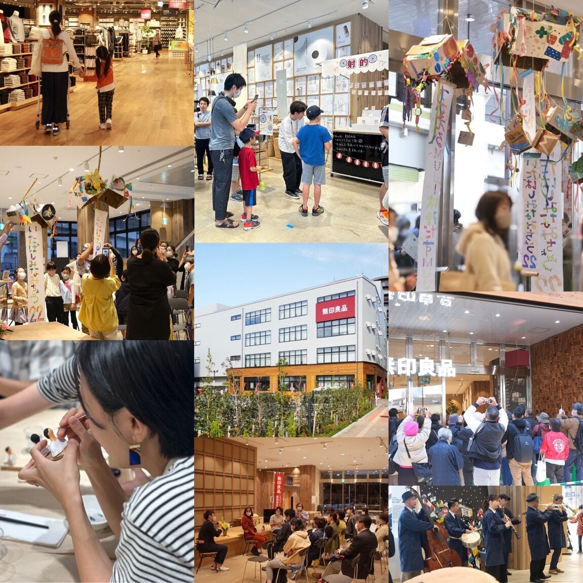 過去のイベントの様子（つながる市以外を含む）