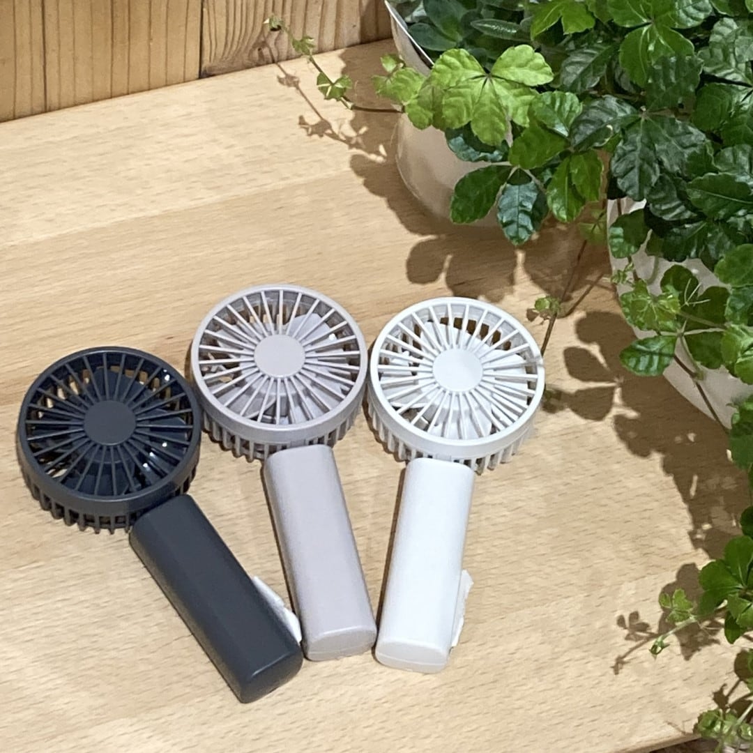 充電式コンパクトハンディファン