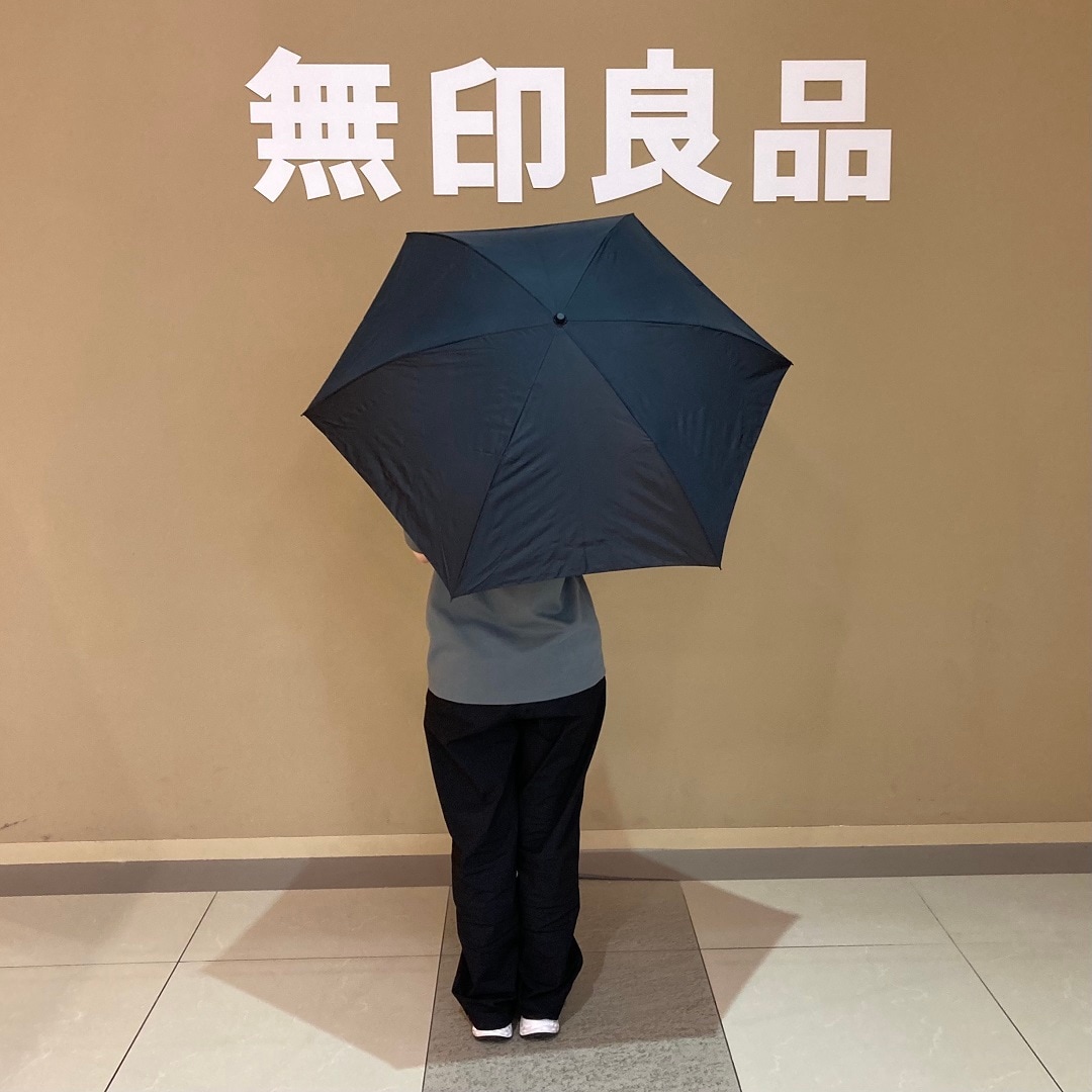 晴雨兼用 2通りにたためる折りたたみ傘