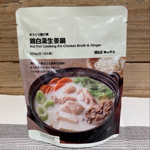 鶏白湯生姜鍋の画像
