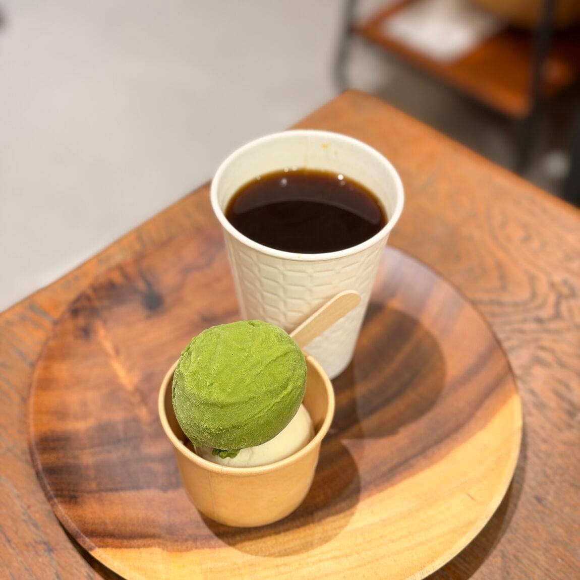 【阪急西宮ガーデンズ】新商品 宇治抹茶アイス_9wfGSO