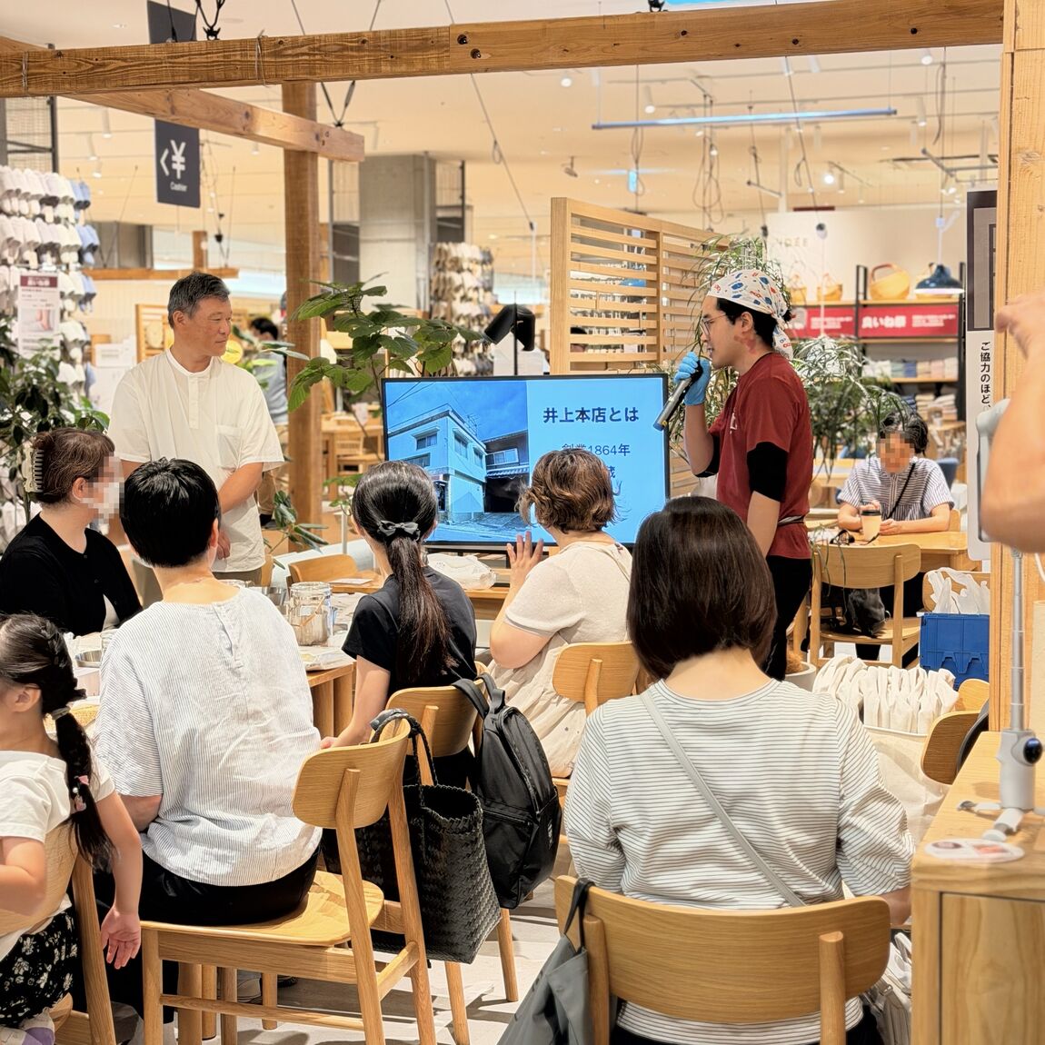 【阪急西宮ガーデンズ】大和大鉄砲大豆の味噌づくりつながる市ワークショップ　イベントレポート_WdWHM3