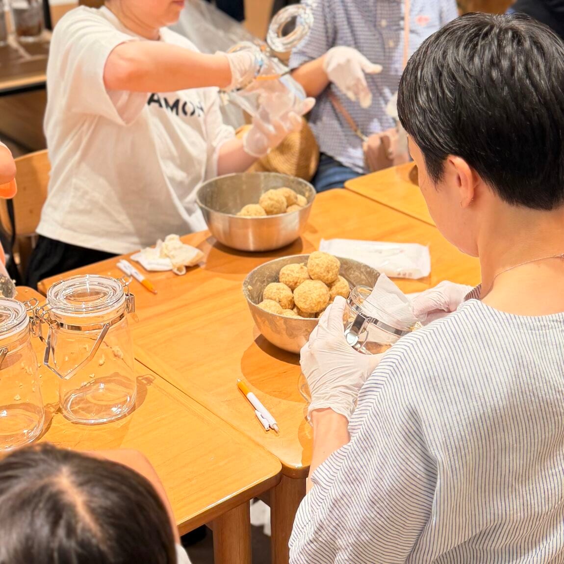 【阪急西宮ガーデンズ】大和大鉄砲大豆の味噌づくりつながる市ワークショップ　イベントレポート_1j9DPa