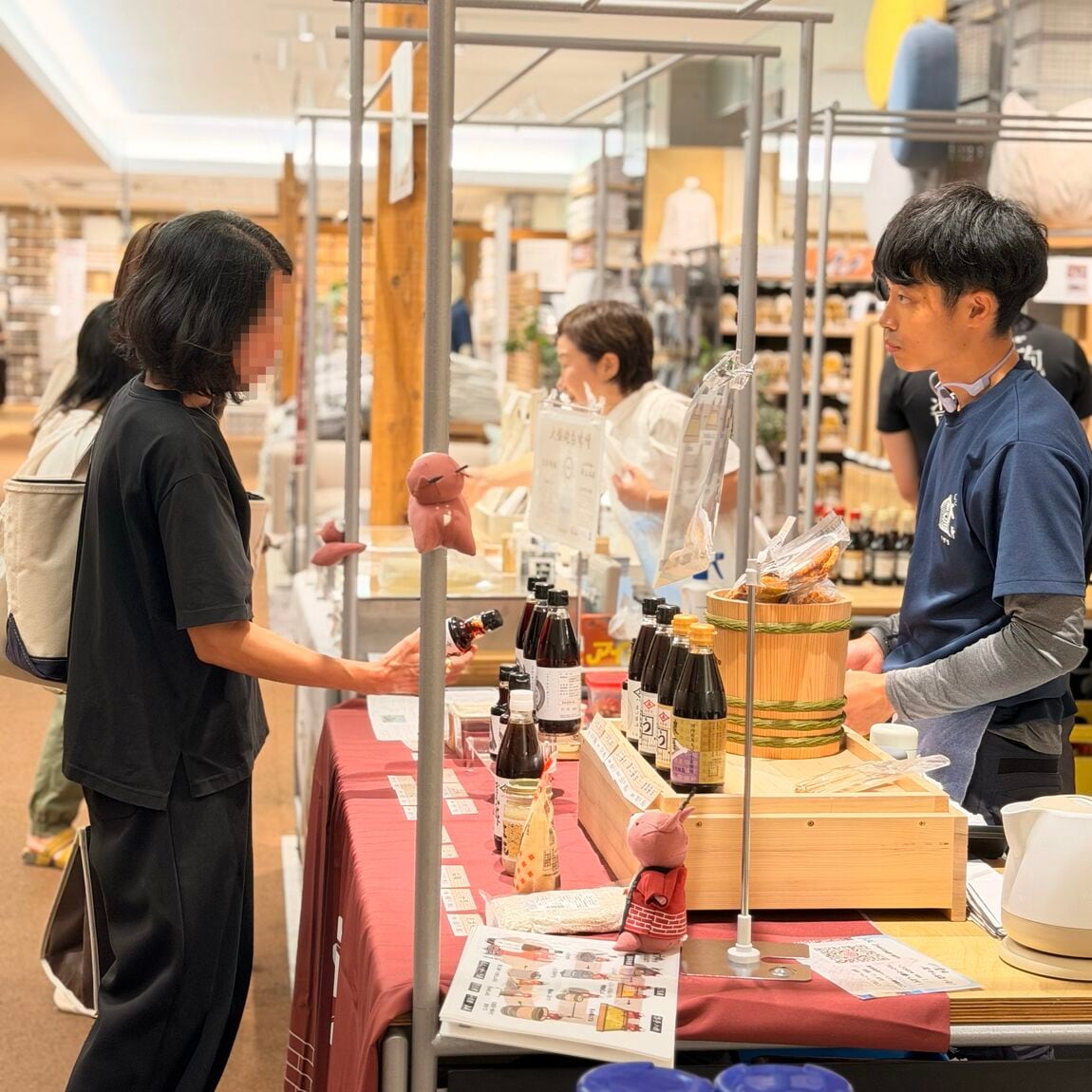 【阪急西宮ガーデンズ】大和大鉄砲大豆の味噌づくりつながる市ワークショップ　イベントレポート_00PmxG