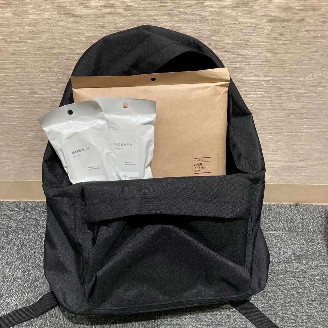 【イオンモール和歌山】くらしの備え。いつものもしも。 「まず備えたい3つのアイテム」_UN0J25