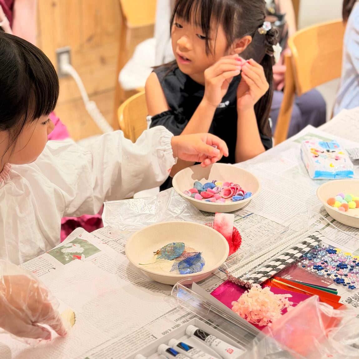 【阪急西宮ガーデンズ】葉っぱでかざる！アートトレーづくり  イベントレポート_Yc6LH9