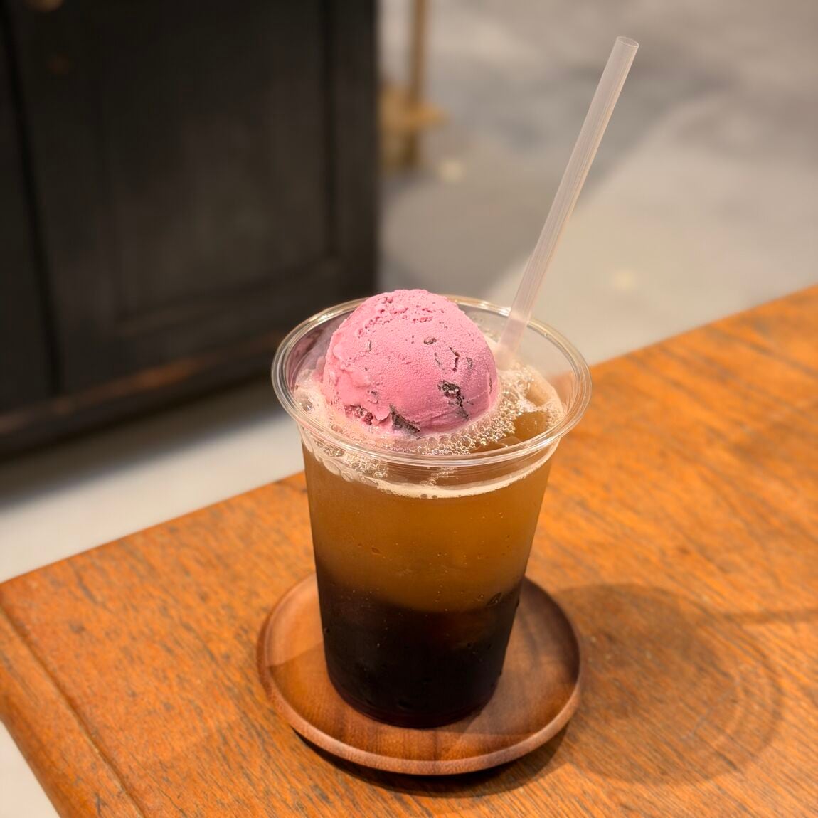 【阪急西宮ガーデンズ】〈期間限定〉カシスコーヒーソーダフロート_yF579I
