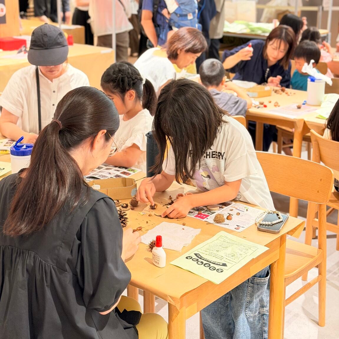 【阪急西宮ガーデンズ】森のめぐみでクラフトづくり＆未来へのメッセージ　イベントレポート_XPXo4q