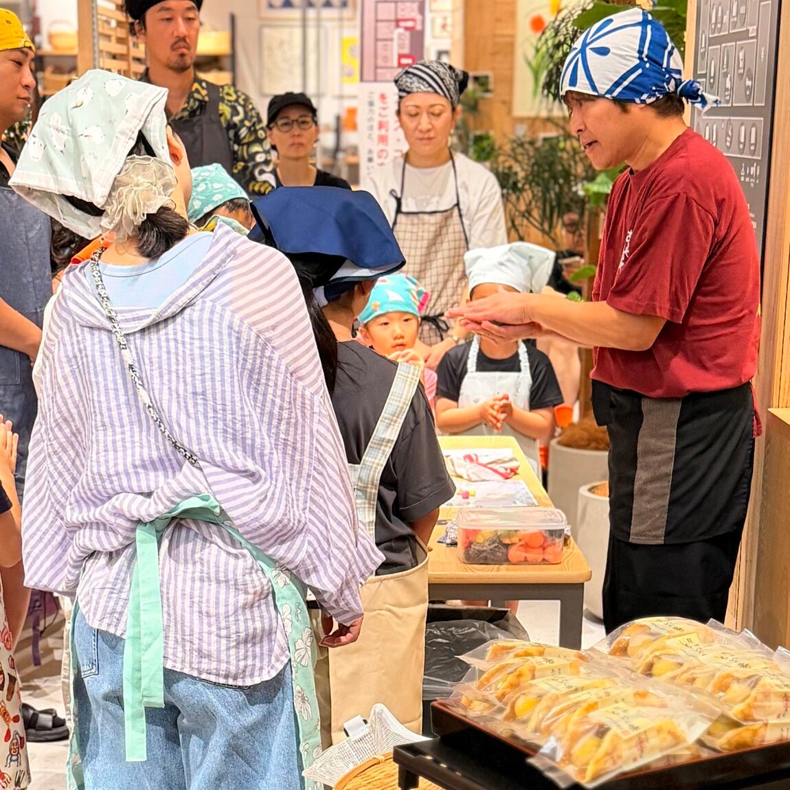 【阪急西宮ガーデンズ】みやたん和菓子作り体験教室　イベントレポート_kOSY27