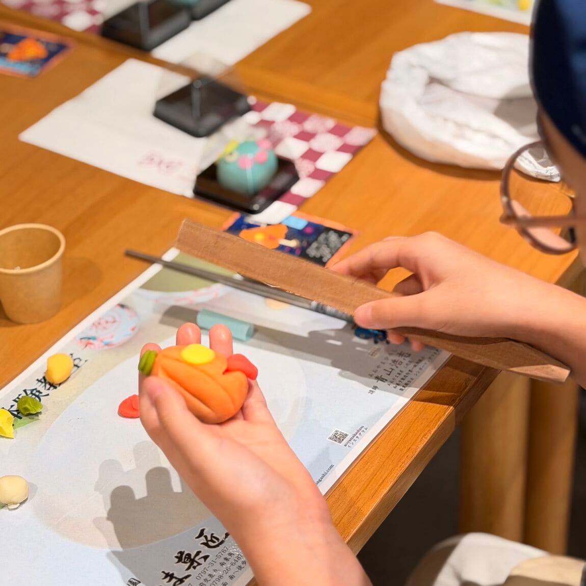 【阪急西宮ガーデンズ】みやたん和菓子作り体験教室　イベントレポート_o7YcXg