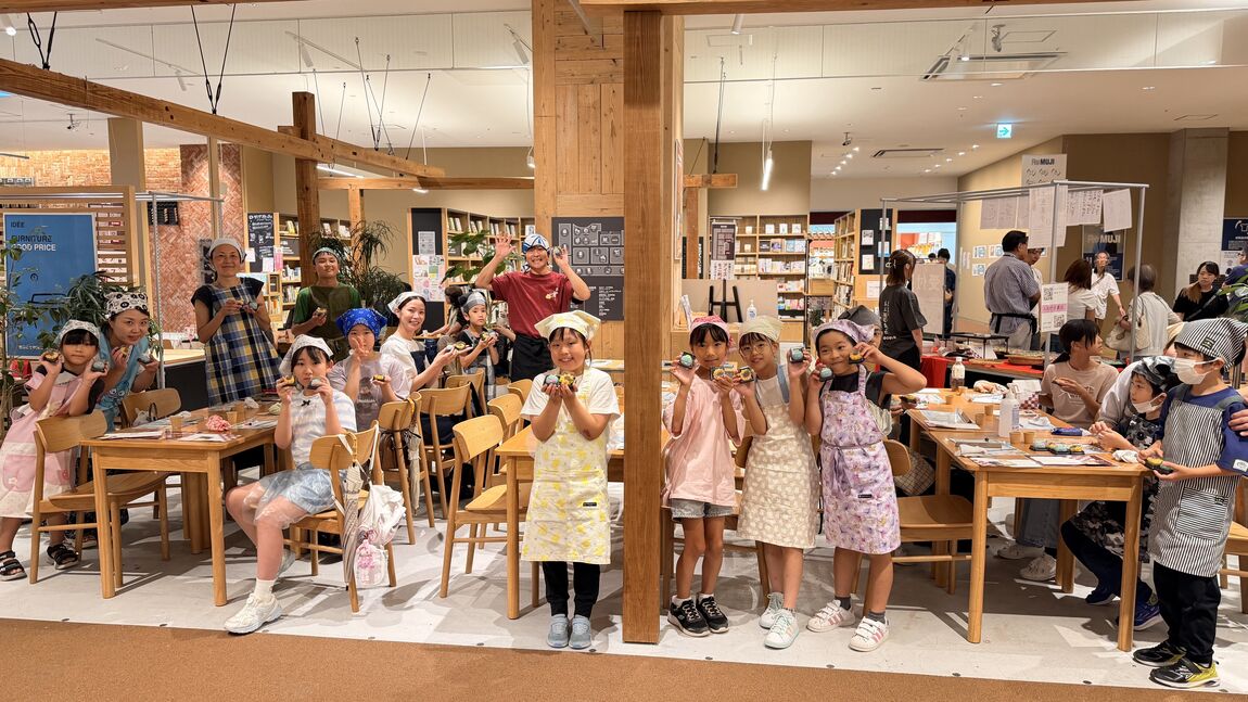 【阪急西宮ガーデンズ】みやたん和菓子作り体験教室　イベントレポート_NU6L3X
