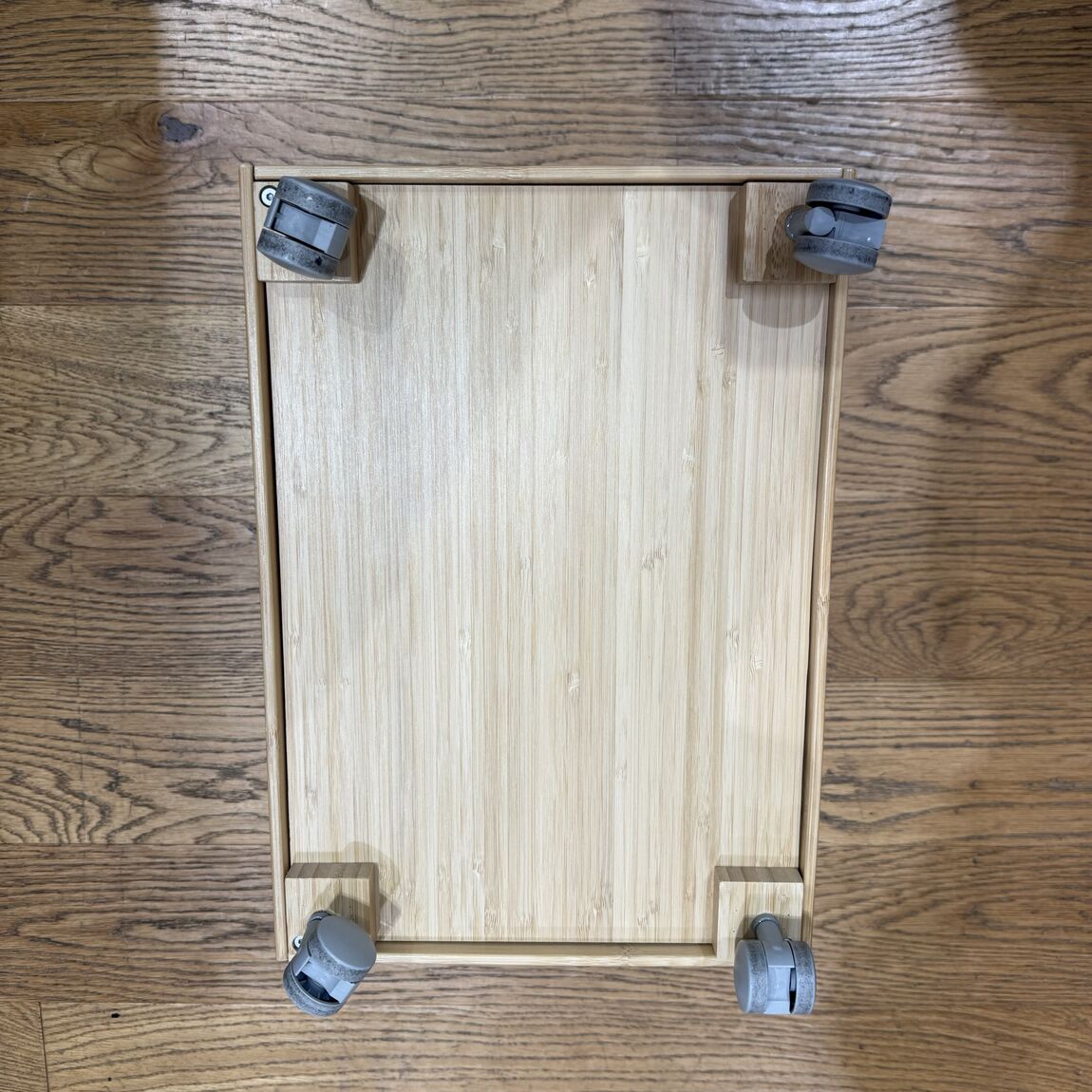 【イオンモール伊丹】使い勝手の良い　重ねて使える　竹材すのこボックス_8DwI3A