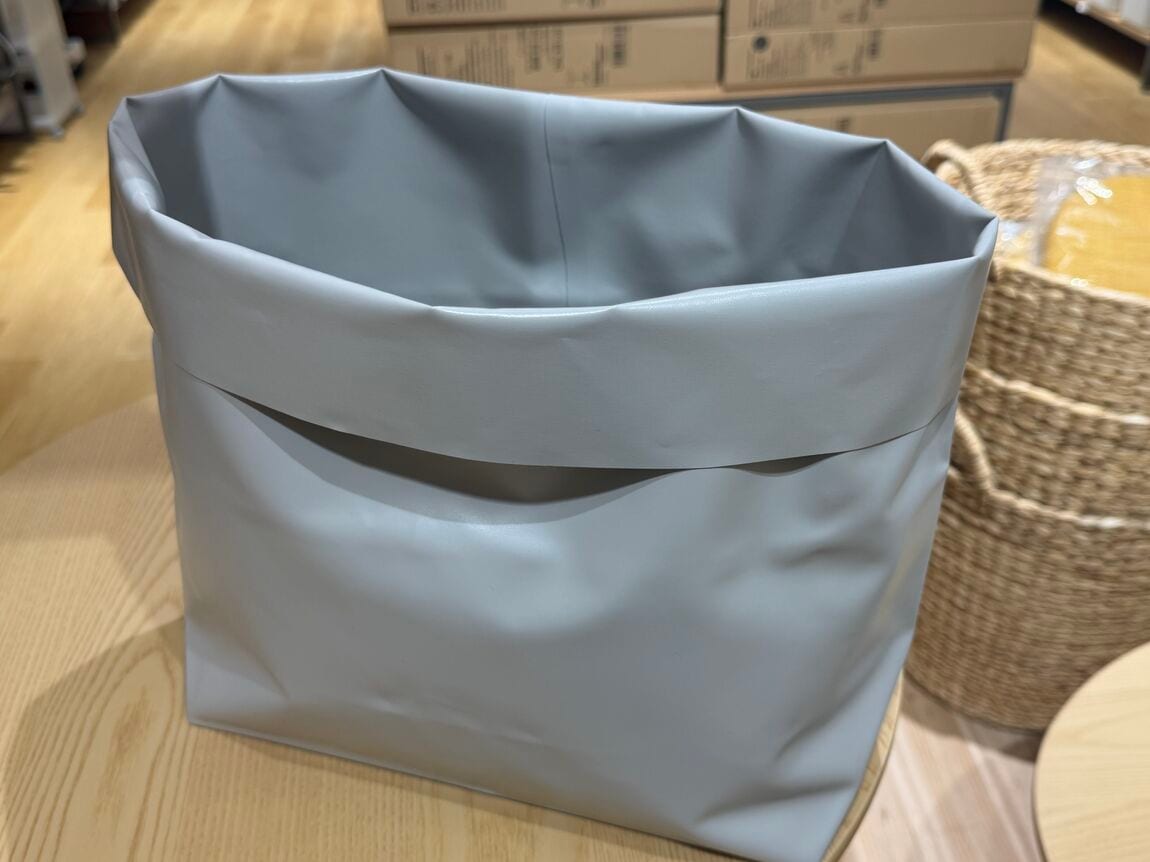 【心斎橋パルコ】折って高さが変えられるターポリン収納ケースのご紹介_mPipX0