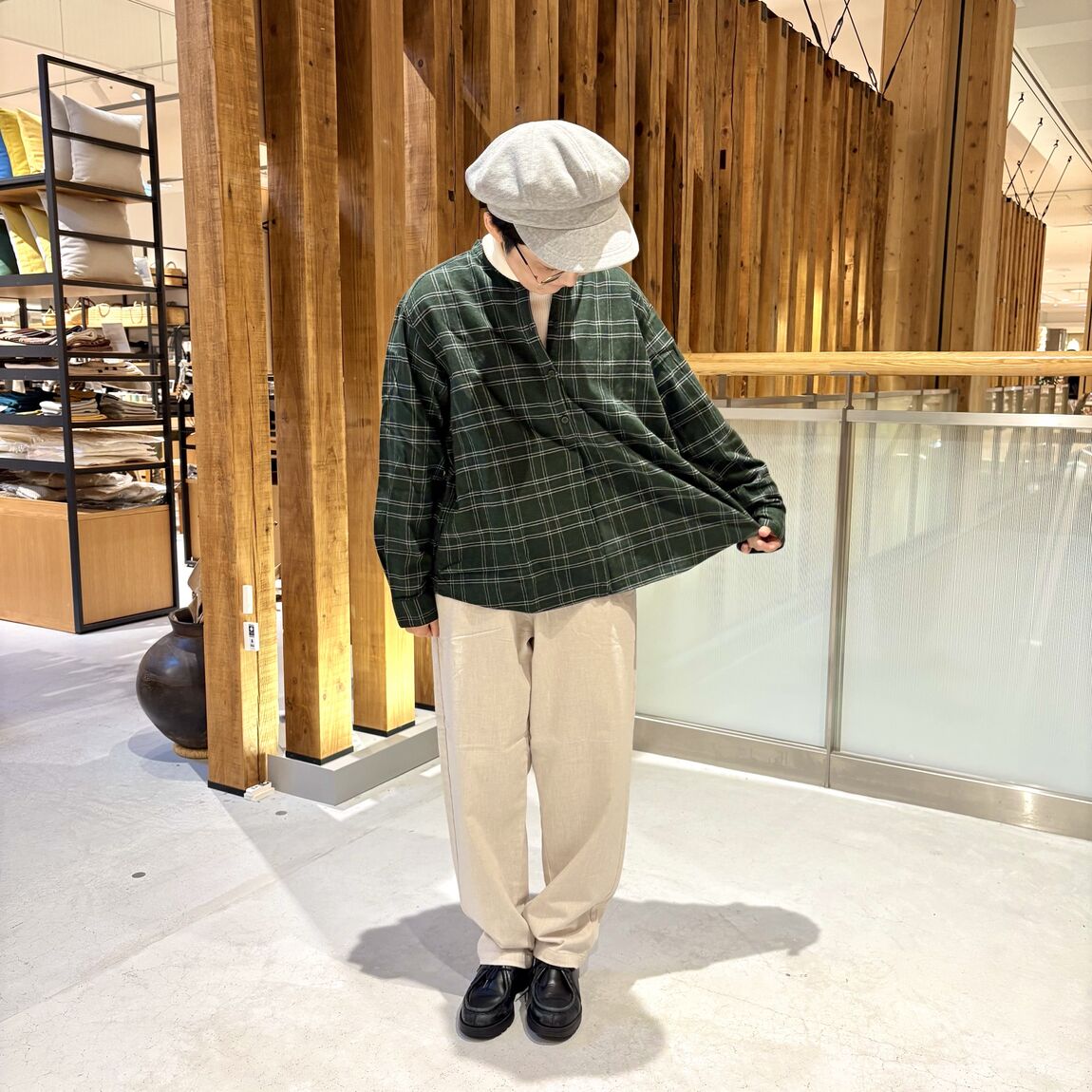 【阪急西宮ガーデンズ】やわらかな着心地の、フランネル。_q0EeSx