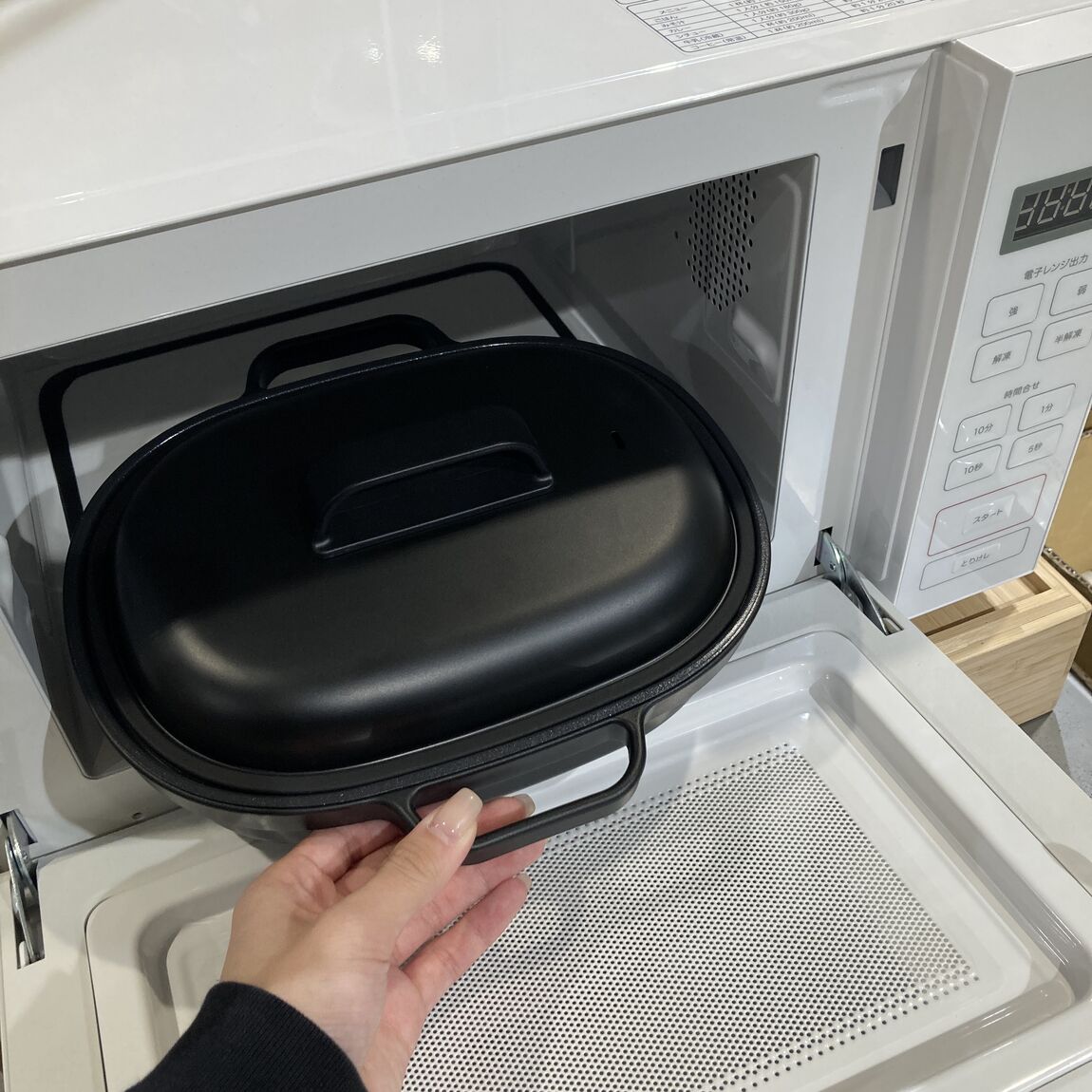 【明石ビブレ】食洗機対応、便利なグリルプレート_QBekr4