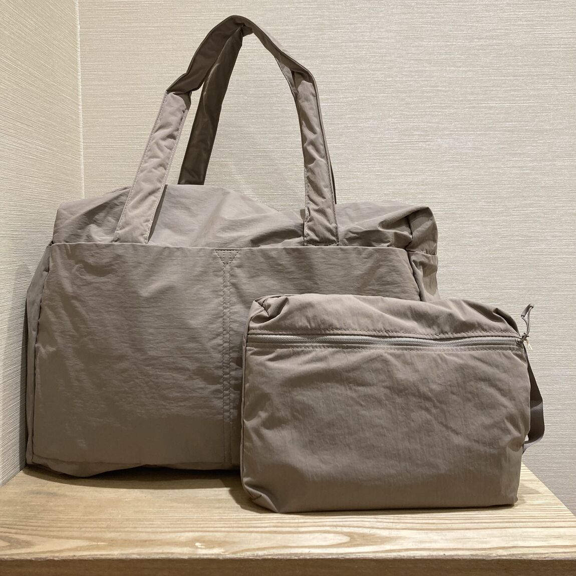 【イオンモール川口前川】良品週間開催中！ / 旅行の荷物問題を解決！  たためるボストンバッグのご紹介_h1XInb